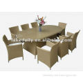 rattan furnitur rattan dining table and chairs RD-016
